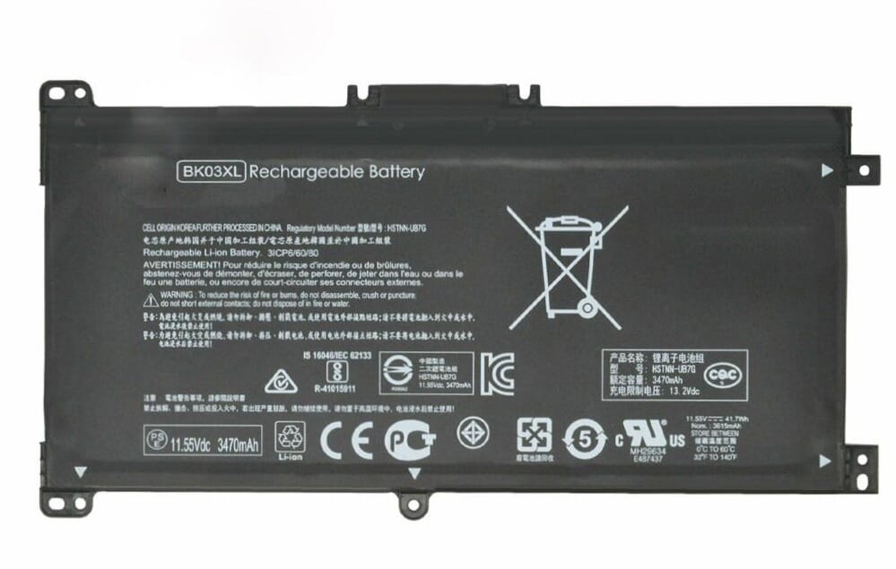 Hp laptop accu 3470 mah