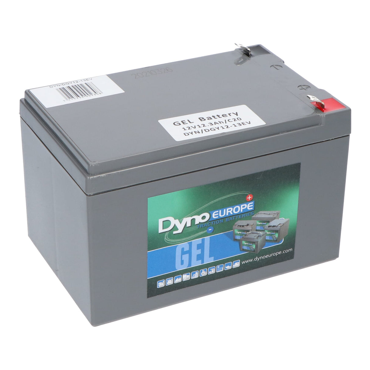 Dyno europe dyno gel accu 12v 12ah