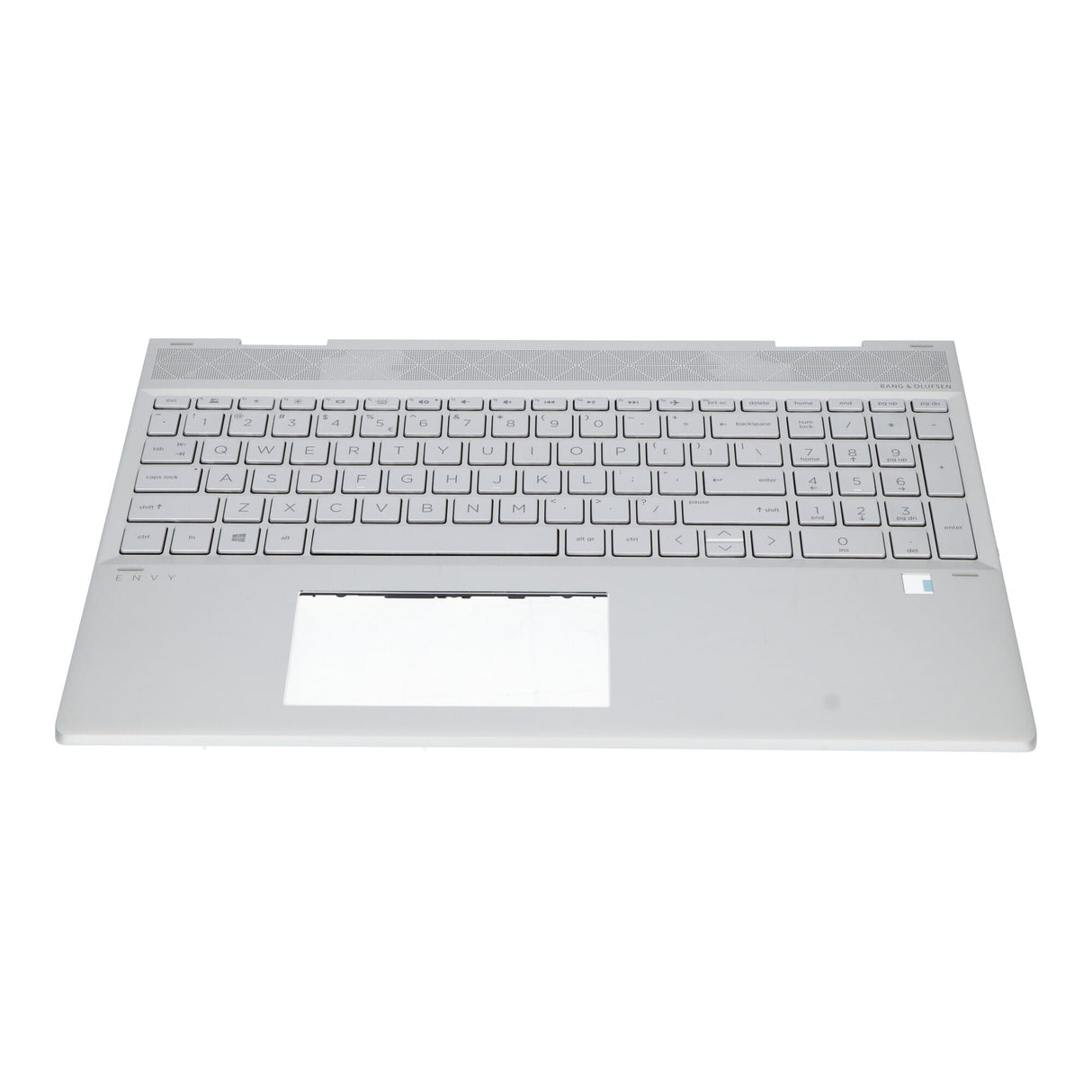 Hp laptop toetsenbord qwerty us + top cover - zilver