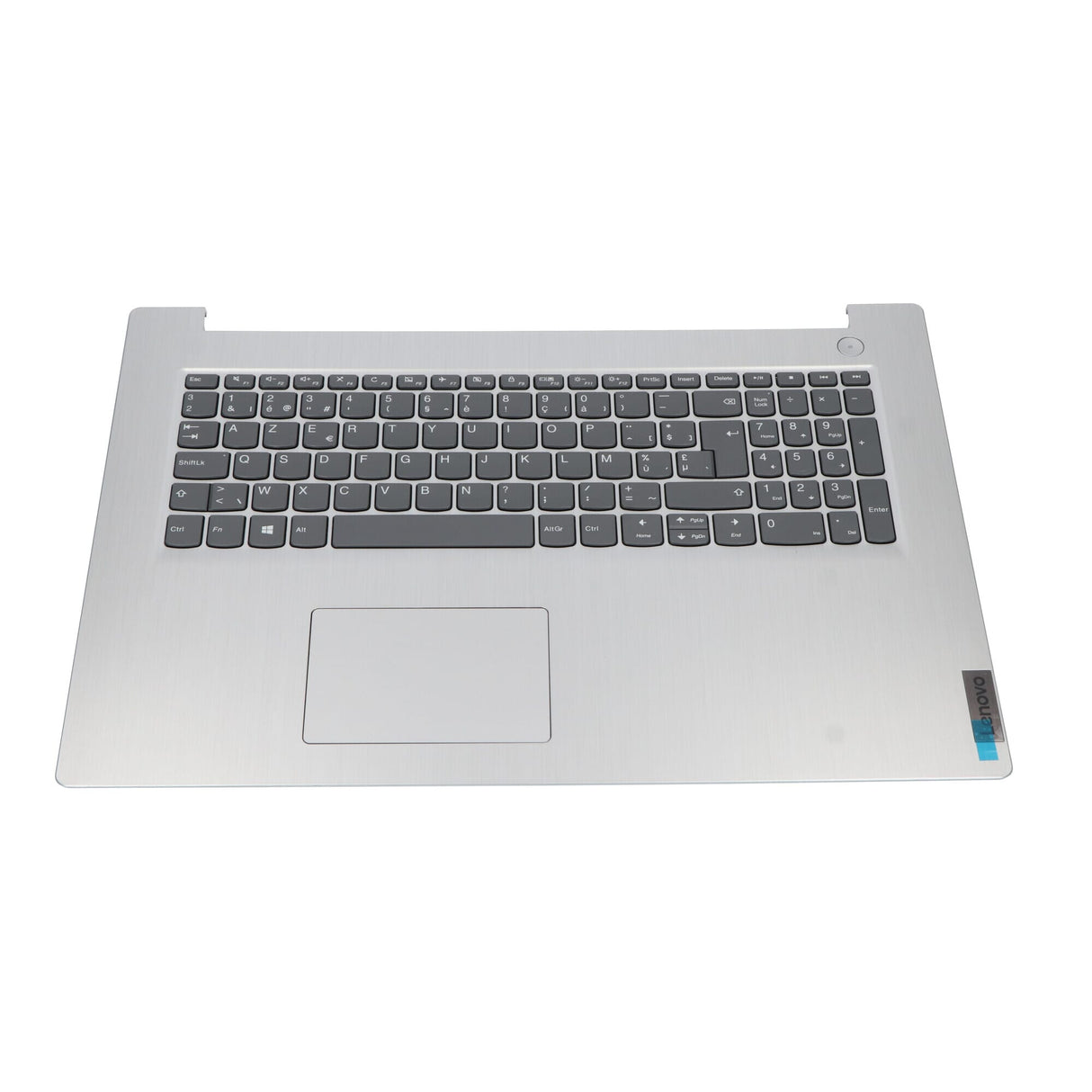 Lenovo laptop toetsenbord azerty be + top cover - grijs