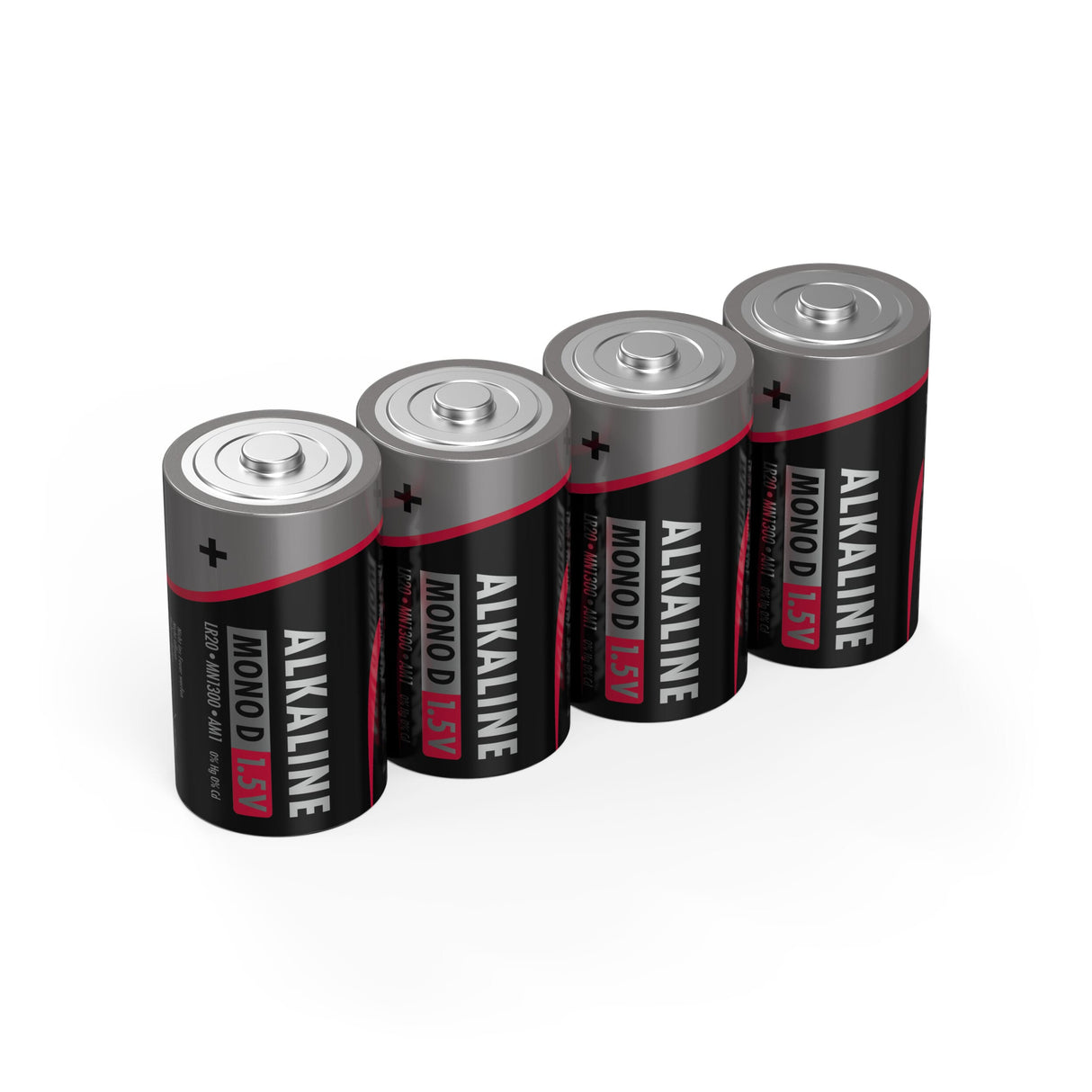 Ansmann alkaline batterij mono d lr20 4 pcs. krimpfolie