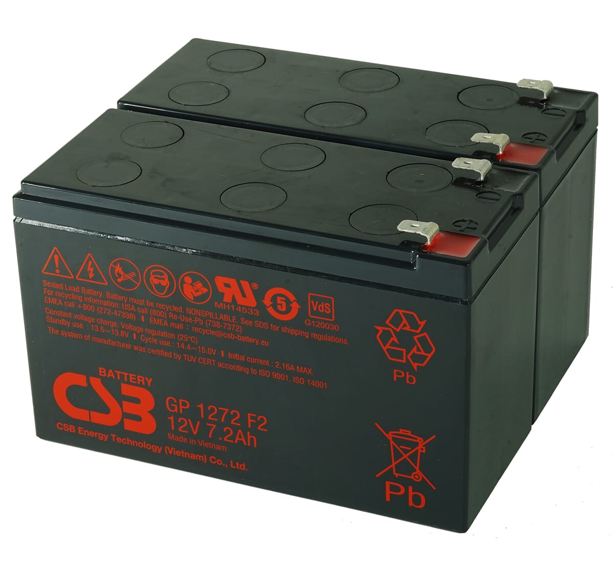 Csb battery csb ups batterij vervangingsset rbc113