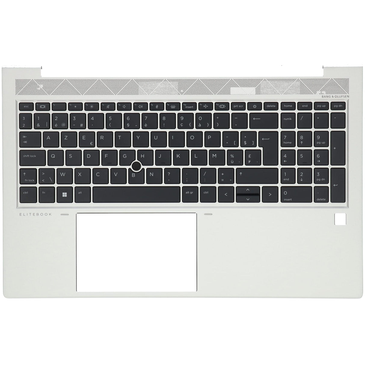 Hp laptop toetsenbord azerty be + top cover, backlit