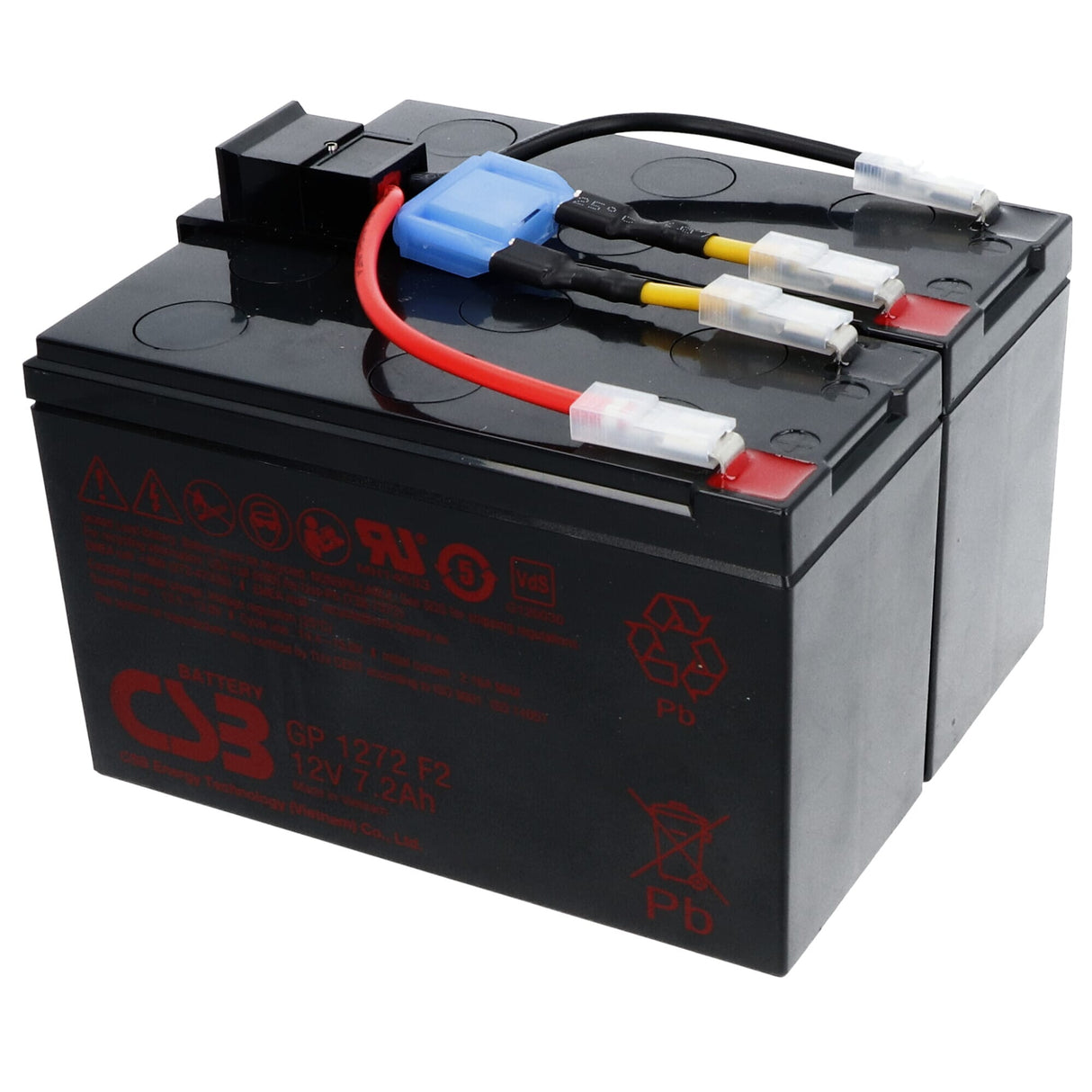 Csb battery csb ups batterij vervangingsset rbc48 (incl. kabels)