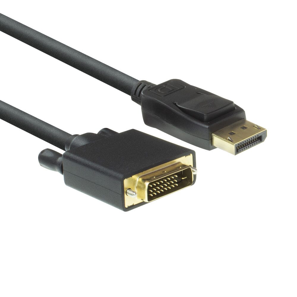 ACT DisplayPort naar DVI male aansluitkabel, Zip Bag