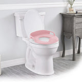 Dolu 3-in-1 educatief plaspotje met toiletverkleiner wit roze
