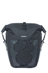 Basil Navigator Waterproof enkele fietstas, zwart