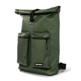 Dutchperfect urbanproof fietstas rolltop up recycle 20l groen