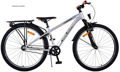 Volare Cross kinderfiets - jongens - 26 inch - Zilver - 3 versnellingen