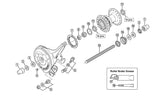 Shimano v-as conus links naafdyna rollerbrake naaf m9x11,94