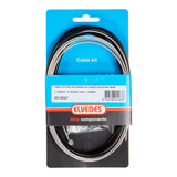 ELVEDES Rollerbrake kabelkit BR-IM85 81 55 45 1700mm 2250mm RVS zwart (op kaart)