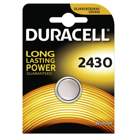 A. van nieuwenhuizen zn b.v. batterij duracell knoopcell dl2430