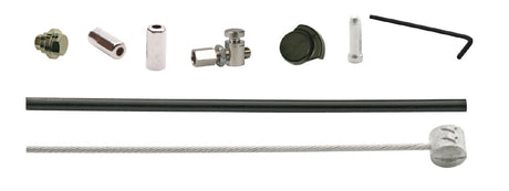 ELVEDES Kabelset Rollerbrake Brim85 55 45 Achterzijde Zilver
