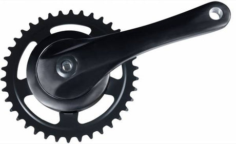 Mp mijnen pieper bv mp rock crankstel 38t. alu met disc 170 mm zwart-560-k