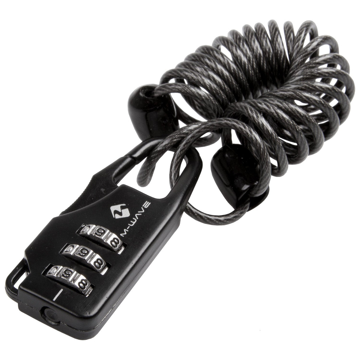 Messingschlager m-wave codeslot met kabel 3 mm. x 1200 mm. smoke