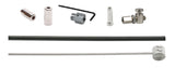 Voor remkabel nexus rollerbrake cpl. zwart 6282