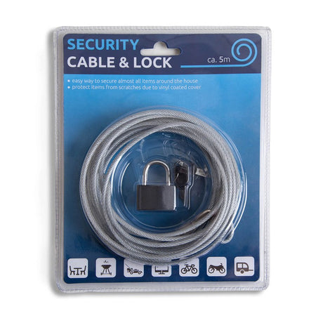 Falko import export security kabelslot 5 mtr.