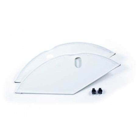 Hesling bike parts hesling jasbeschermer toer wit pvc