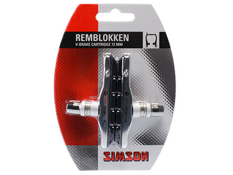 Simson v-brake cardridge remschoen cpl.