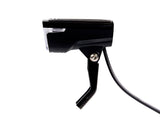 koplamp Luna e-bike led 6 cm voorvork 25 lux zwart