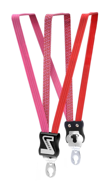 Snelbinder Trio Simson kort met 3 binders - roze rood