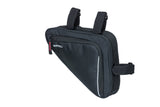 Basil Sport Design frametas M - zwarte fietstas - 1,7L - waterafstotend - klittenbandbevestiging
