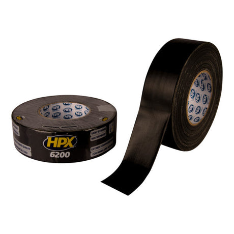 Baten trading company hpx pantsertape zwart 48 mm. x 50 mtr. serie 6200