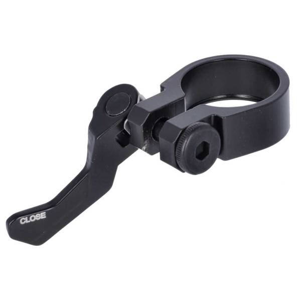 Ursus zadelpenklem 31,8mm met snelspanner zwart