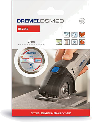Dremel dr s540 dsm20 diamant snijschijf - 2615s540jb