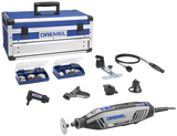 Dremel multitool 4250js | model 4250-6 128 platinum editie | incl. 128 accessoires + ez speedclic + detailhandgreep + lijn-en cirkelfrees - f0134250js