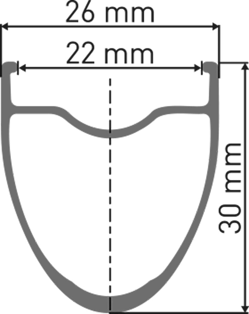 Dt swiss er 1600 spline® 28 30mm rear wheel