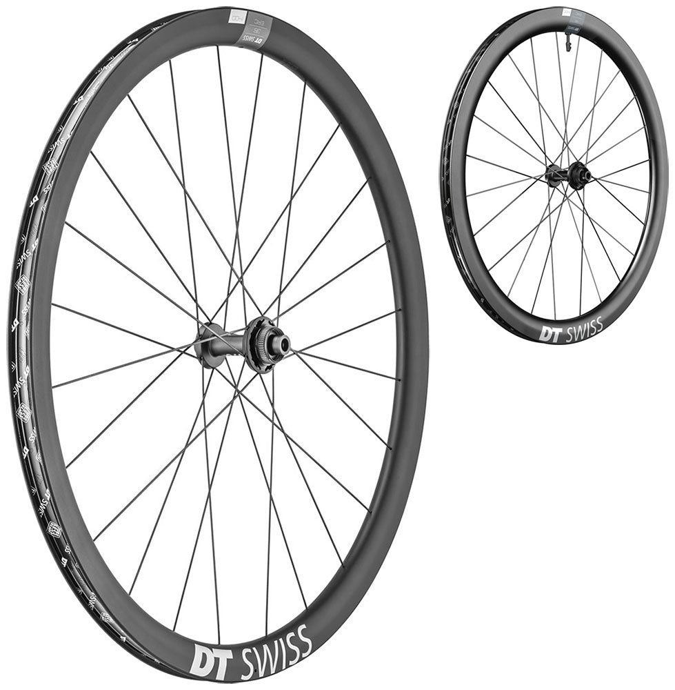 Dt swiss erc 1400 dicut® db carbon front wheel | 45 mm