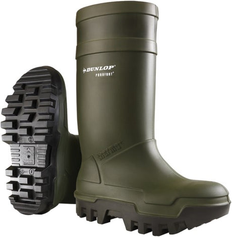 Dunlop c662933 thermo + purofort s5 full safety groen - maat 41 (uk7) - 15.032.047.07
