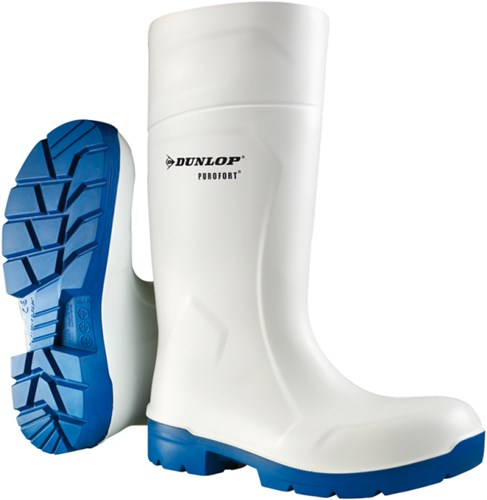 Dunlop ca61131 purofort foodpro multigrip s4 wit blauw - maat 39 - 15.036.68.39