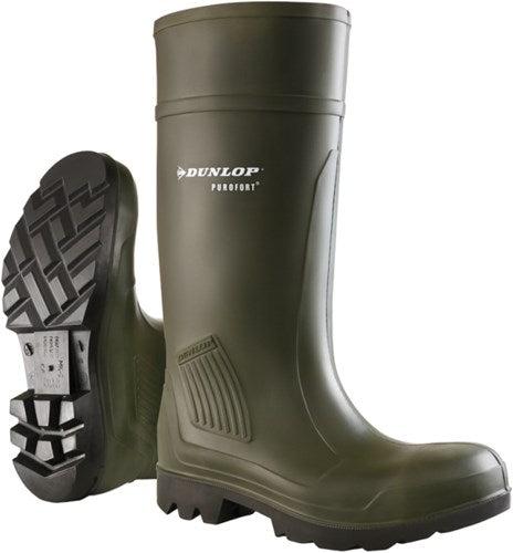 Dunlop d460933 purofort professional (onbeveiligd) | donkergroen | maat 46 - 15.032.038.46