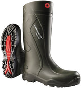 Dunlop d760933 purofort+ (onbeveiligd) groen - maat 49 - 15.032.043.49