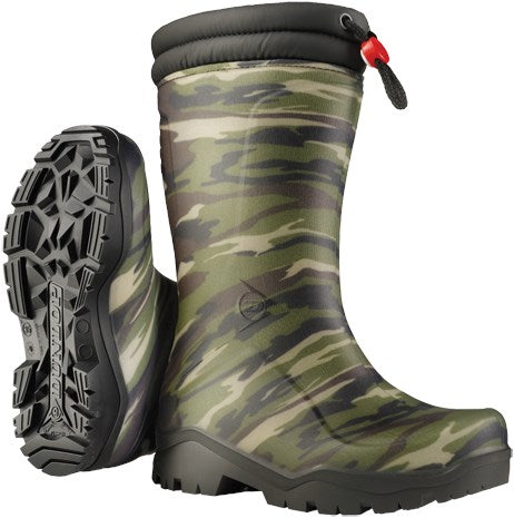 Dunlop k310931 blizzard kinderlaars gevoerd pvc | camouflage 14587 | maat 29 - 00.036.023.29