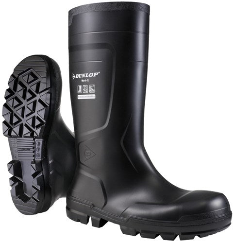 Dunlop nb2hd01 work it pvc laars s5 | zwart | maat 40 - 8713197371854