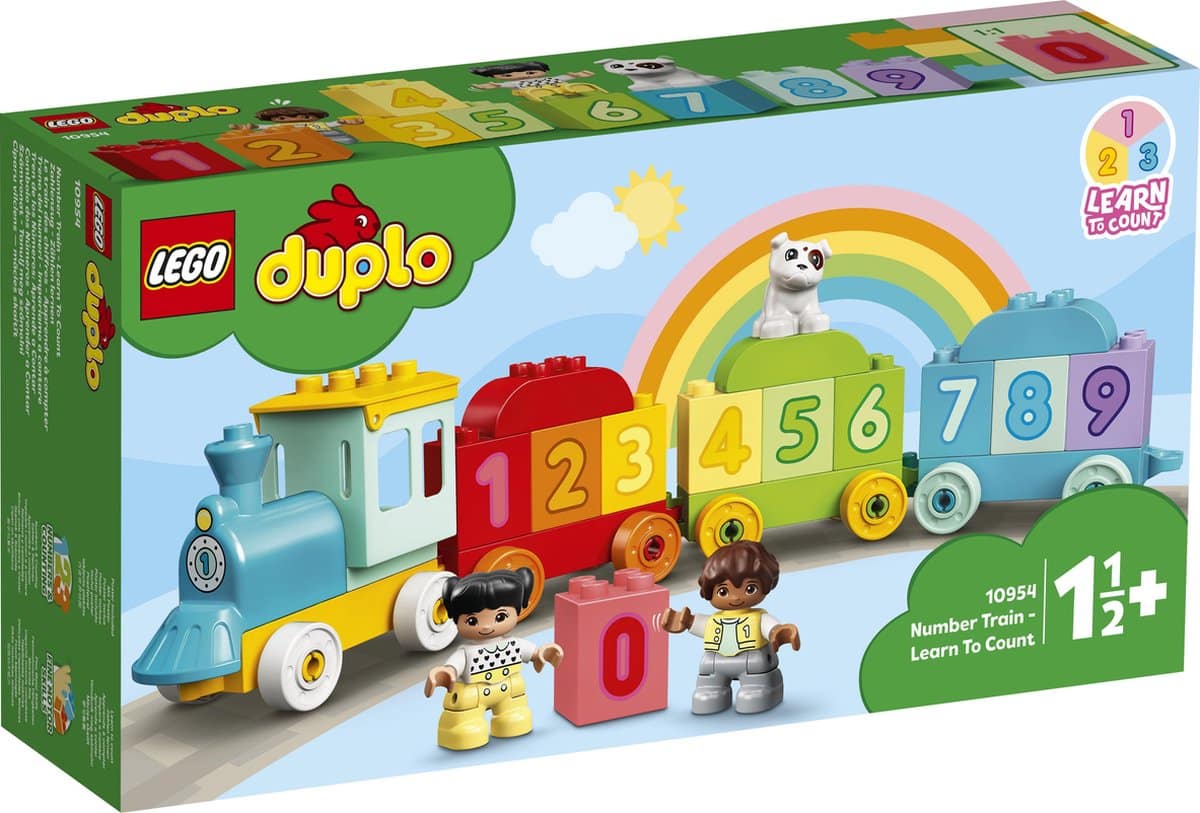 Lego duplo - 10954 getallentrein, leren tellen