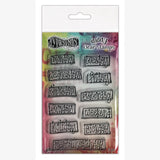 Ranger ink ranger • dylusions diddy clear stamps ooh, what a day!
