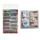 Ranger ink ranger • dylusions diddy clear stamps ooh, what a day!