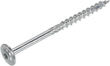 Dynaplus houtbouwschroef verzinkt tellerkop deeldraad +snijpunt torx tx30 6.0x160 80 | 50 stuks - 0286.01.51201