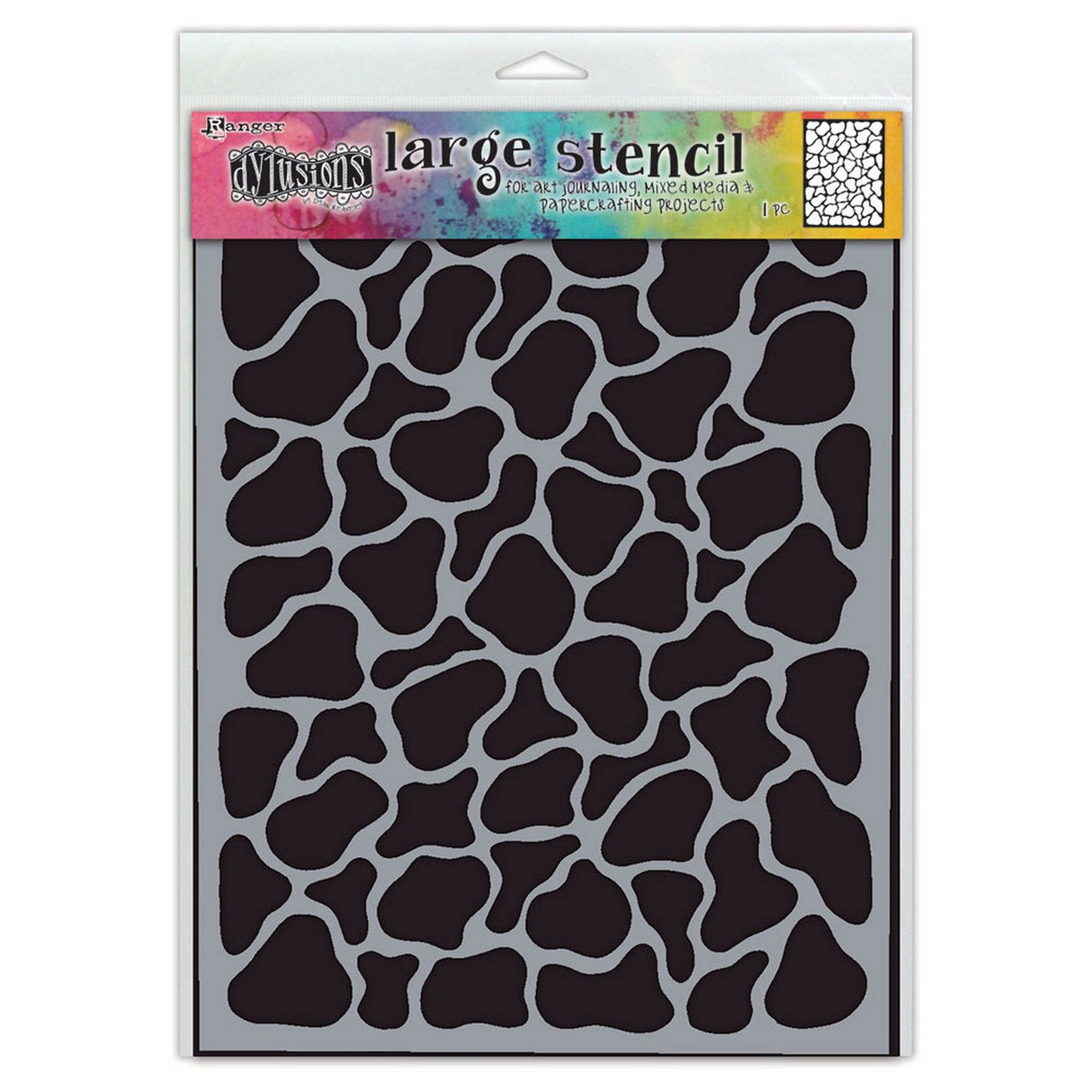 Ranger ink ranger • dyan reaveley's dylusions stencil collection large urchins