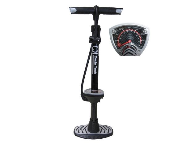 Cycletech cycle tech castilla hogedrukpomp manometer a v f v