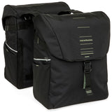 Newlooxs tas new looxs vigo dubbel | zwart groen | 40l