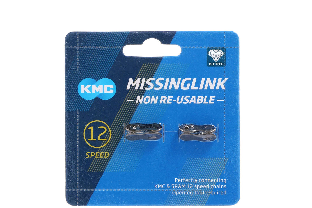 KMC MissingLink DLC 12 5.2mm Zwart