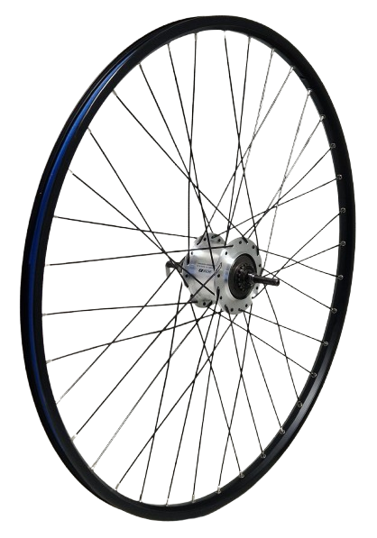 Kgz Kgz achterwiel 28inch (622) velg en spaak zwart nexus 7 rb zilver