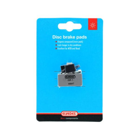 Elvedes cable systems bv schijfremblokset elvedes - shimano - organische compound (resin) - 1 paar