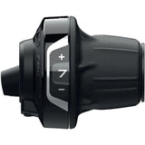 Shimano draaiversteller (rechts) 7 speed tourney sl-rv400 - zwart