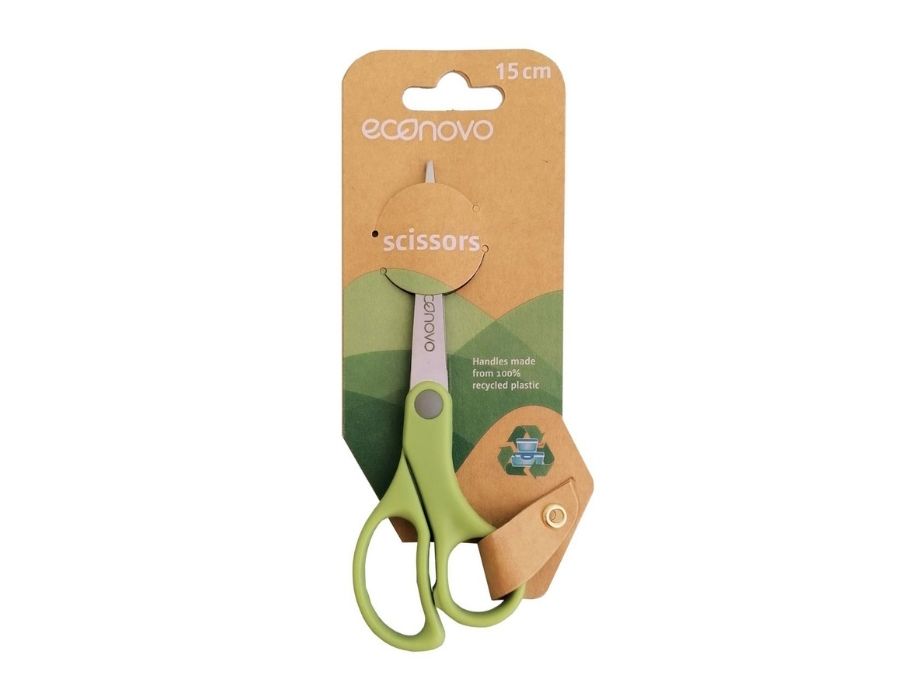 Econovo schaar - groen - 15 cm